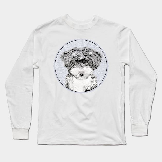 Tibetan Terrier Long Sleeve T-Shirt by Alpen Designs